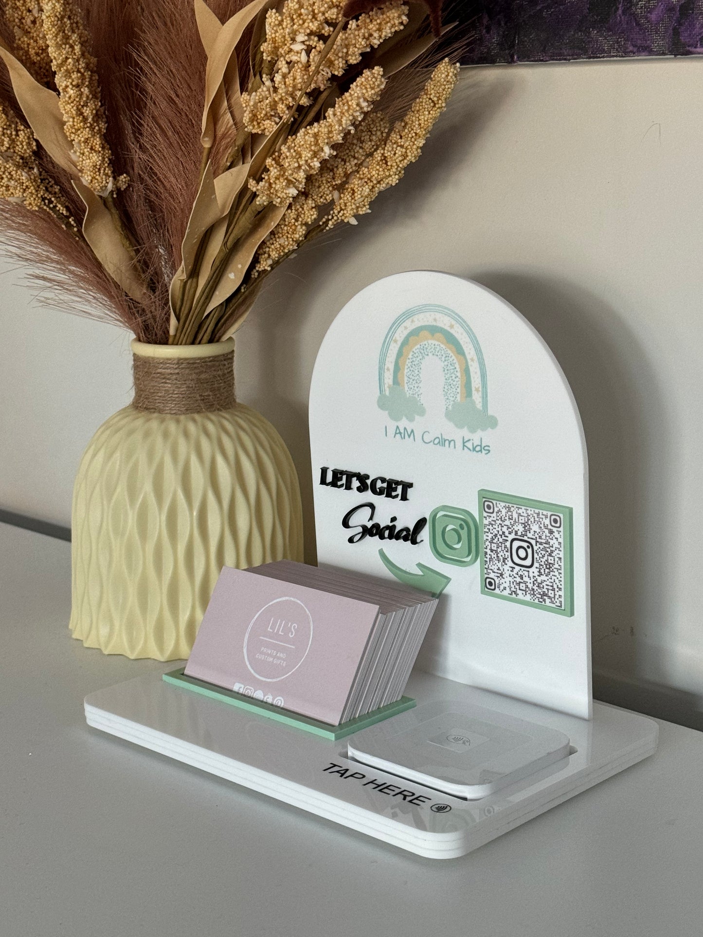 Basic Square & Card Dock Social Backing