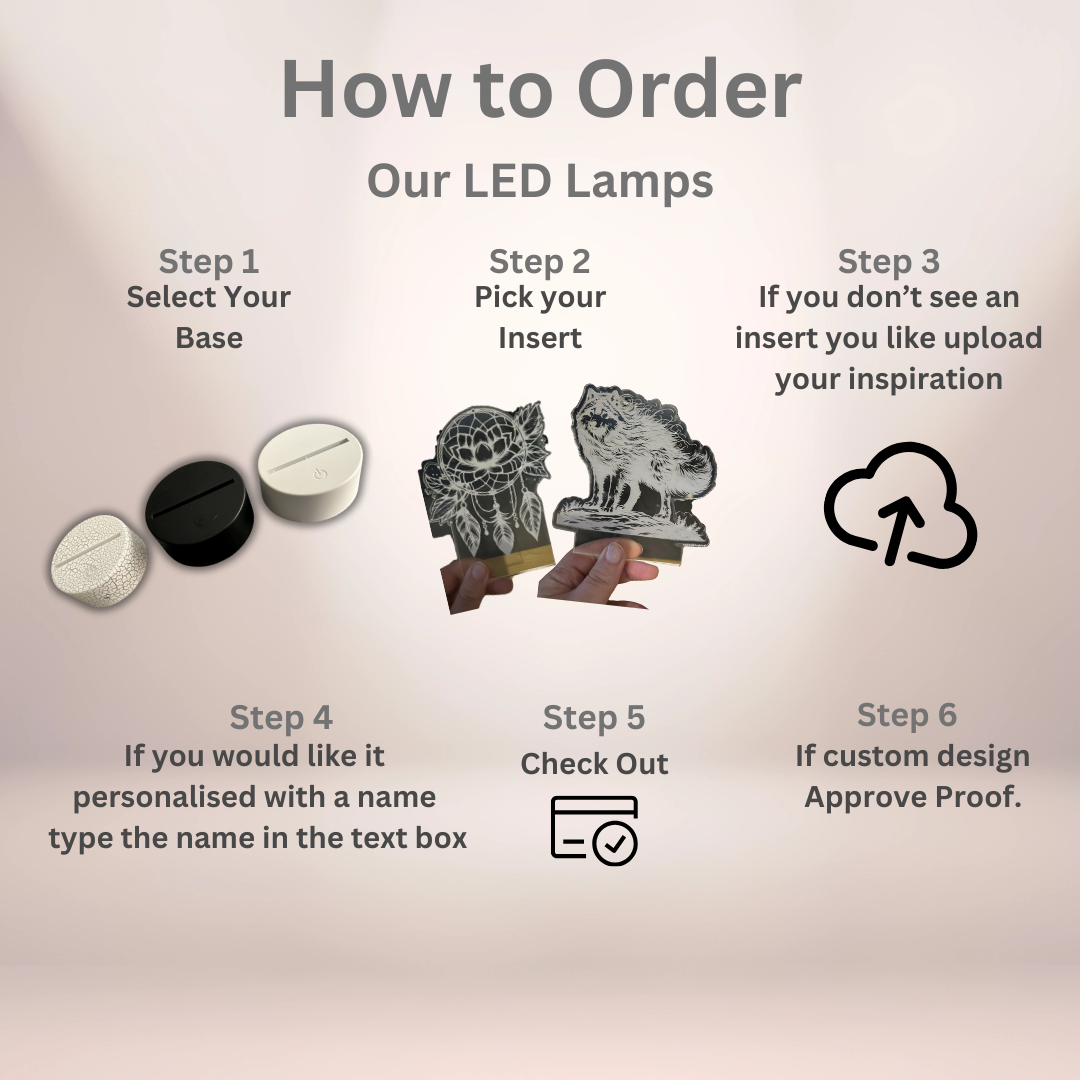 LED Lamps - Solid White Base