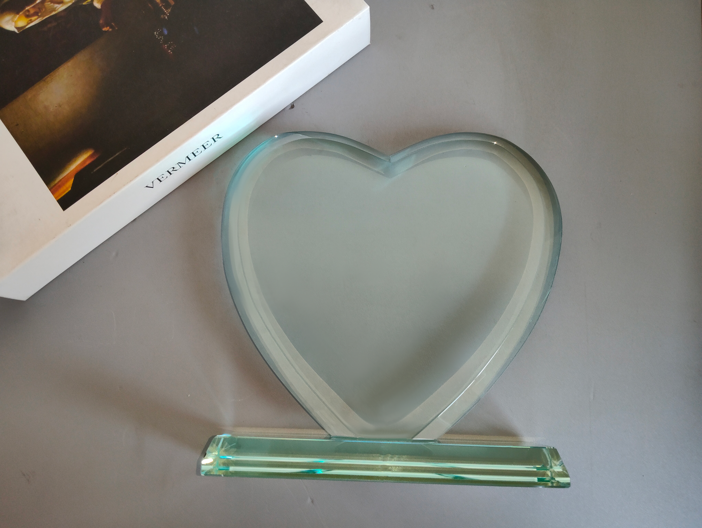 Heart Crystal with Base