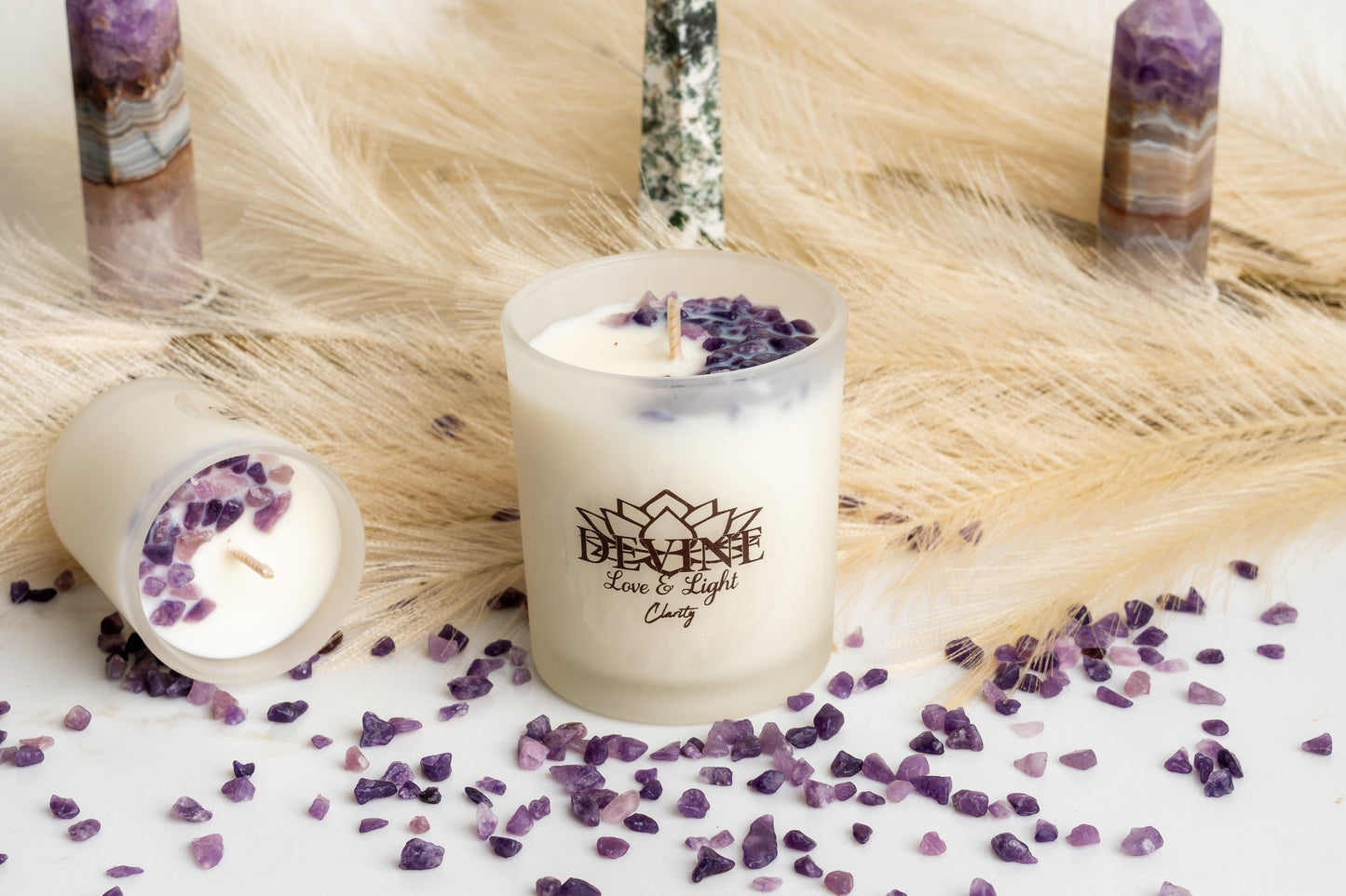 Clarity- Healing Energies Candle - Medium