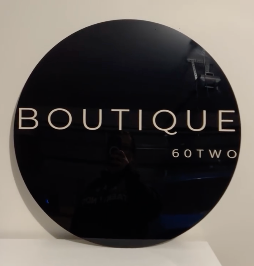 Round Business Signs - Full Acrylic